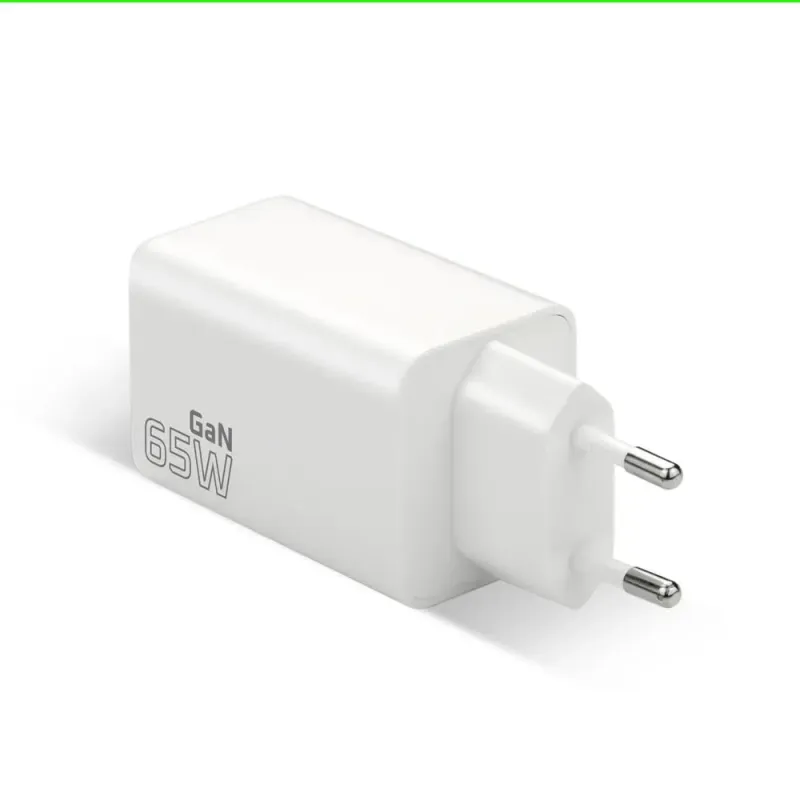 Ładowarka sieciowa everActive GaN SC-655Q 1x USB, 2x | PartsPC.pl