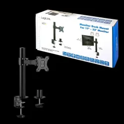 Uchwyt do monitora LCD/LED LogiLink VESA 100x100, 17-32" | PartsPC.pl