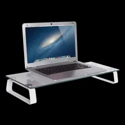 Podstawka pod monitor LCD/LED LogiLink szklana max. 20 kg | PartsPC.pl