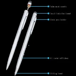 Rysik do ekranów dotykowych LogiLink AA0041 z długopisem | PartsPC.pl