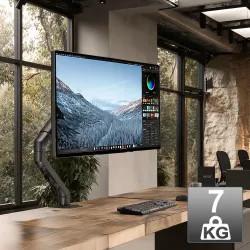 Uchwyt biurkowy do monitora Maclean MC-906, sprężyna... | PartsPC.pl