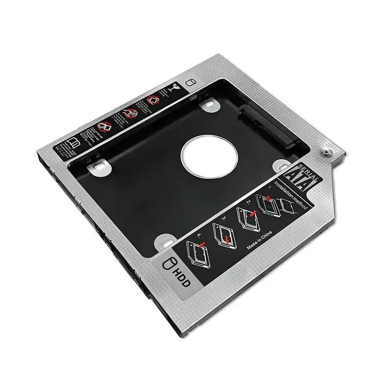 Kieszeń Qoltec na drugi dysk 2.5 HDD | 9.5 mm | PartsPC.pl