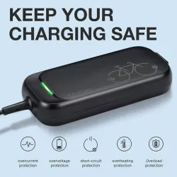 Ładowarka Qoltec do roweru Bosch 36V | 42V | 2A | Bosch | PartsPC.pl