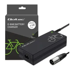 Ładowarka Qoltec do roweru elektrycznego 36V | 42V | 2A | PartsPC.pl