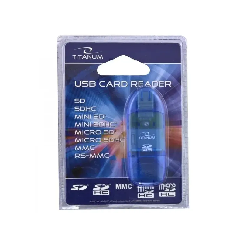 Czytnik kart SDHC/MicroSDHC Titanum TA101B (SDHC Pen | PartsPC.pl
