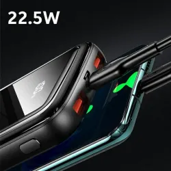 Powerbank Usams PB58 10000mAh 22,5W 1xUSB-C PD + 2xUSB-A | PartsPC.pl