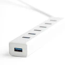 Hub USB Unitek Y-3090 7x USB 3.0 z zasilaczem | PartsPC.pl