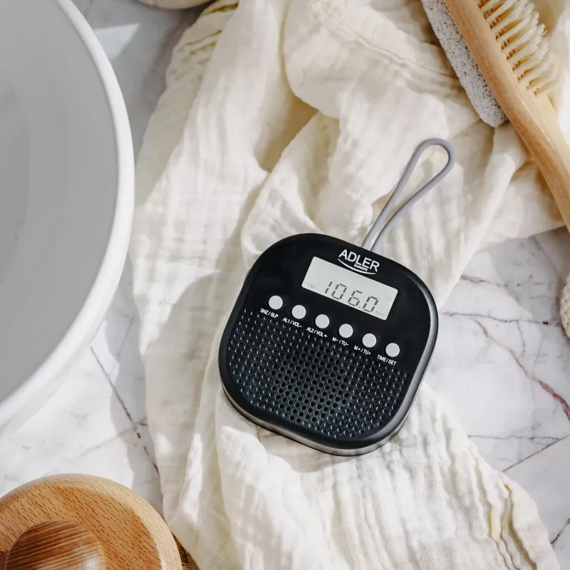 Radio FM Adler AD 1912 wodoodporne, IPX4 | PartsPC.pl