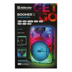 Głośnik Defender BOOMER 12 Bluetooth 15W | PartsPC.pl