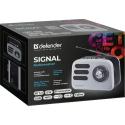 Głośnik Defender SIGNAL Radio Bluetooth 5W MP3/FM/SD/USB | PartsPC.pl