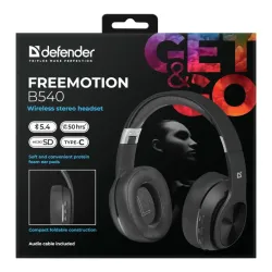 Słuchawki z mikrofonem Defender FREEMOTION B540 | PartsPC.pl