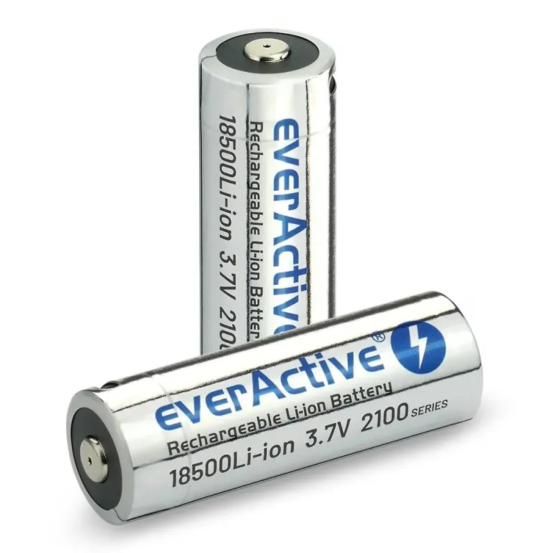 Akumulator 18500 everActive 3,7V Li-ion 2100mAh USB-C z | PartsPC.pl