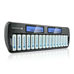Ładowarka akumulatorków Ni-MH EverActive NC-1600 | PartsPC.pl