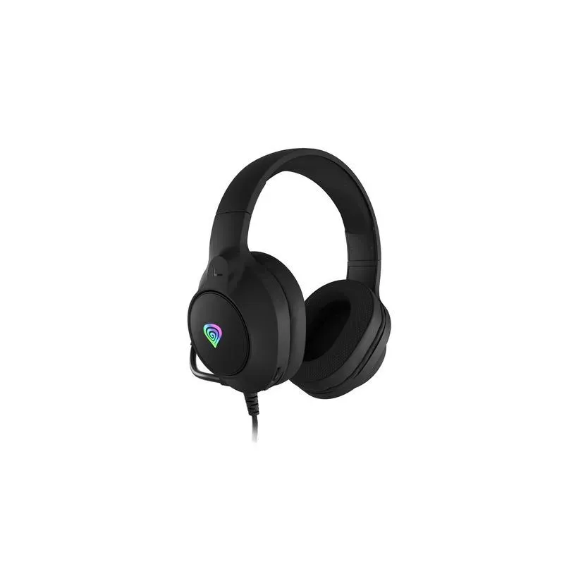 Słuchawki z mikrofonem Genesis Neon 213 RGB nauszne | PartsPC.pl
