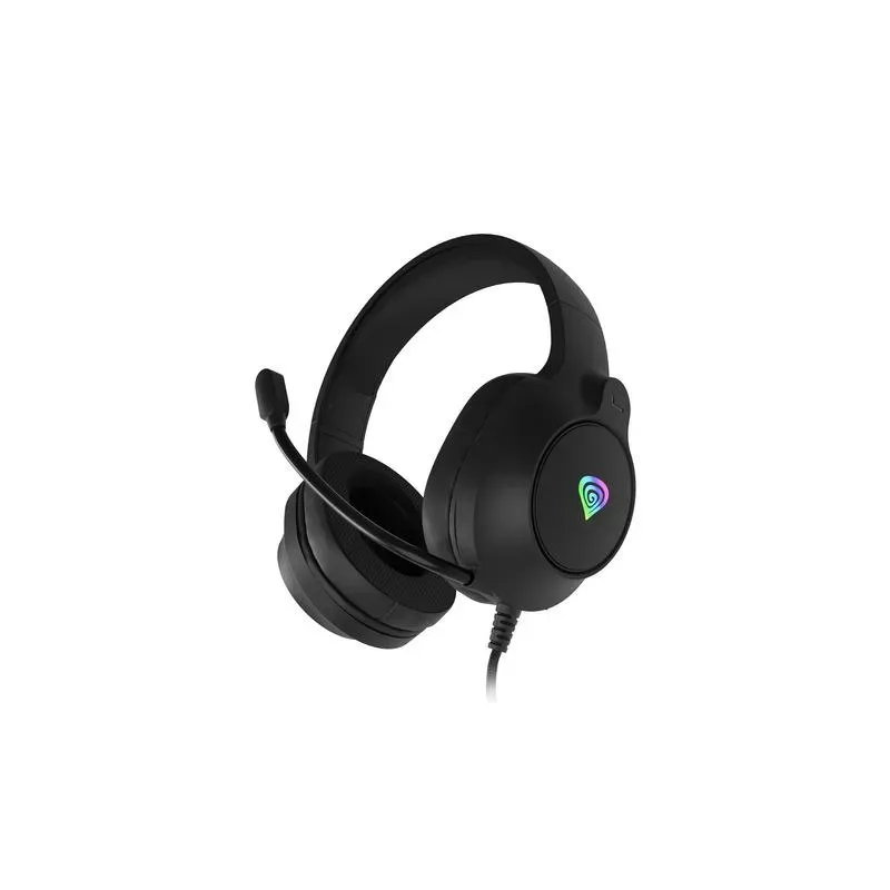 Słuchawki z mikrofonem Genesis Neon 213 RGB nauszne | PartsPC.pl