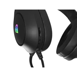 Słuchawki z mikrofonem Genesis Neon 213 RGB nauszne | PartsPC.pl