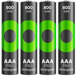 Akumulatorki AAA/R03 GP ReCyko Ni-MH 800mAh - 4 sztuki | PartsPC.pl