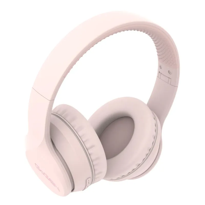 Słuchawki z mikrofonem GoGEN HBTM45B różowe | PartsPC.pl