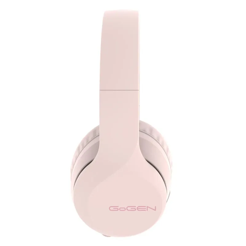 Słuchawki z mikrofonem GoGEN HBTM45B różowe | PartsPC.pl