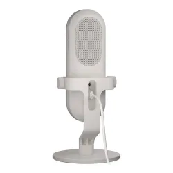 Mikrofon przewodowy KRUX Pin White USB-C biały | PartsPC.pl