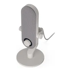 Mikrofon przewodowy KRUX Pin White USB-C biały | PartsPC.pl