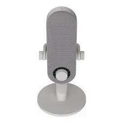 Mikrofon przewodowy KRUX Pin White USB-C biały | PartsPC.pl