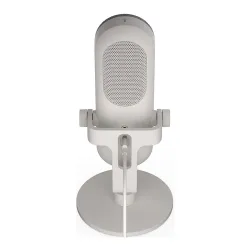 Mikrofon przewodowy KRUX Pin White USB-C biały | PartsPC.pl