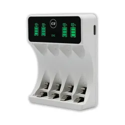 Ładowarka Qoltec do akumulatorków Ni-MH typu R03 AAA R6 | PartsPC.pl