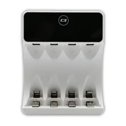 Ładowarka Qoltec do akumulatorków Ni-MH typu R03 AAA R6 | PartsPC.pl