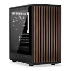 Obudowa KRUX Helio M-ATX, z oknem, bez zasilacza, czarna | PartsPC.pl