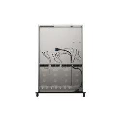 Obudowa serwerowa rack E-ATX Lanberg 650/12 19"/1U | PartsPC.pl