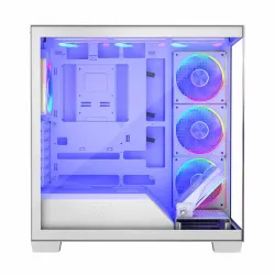 Obudowa Modecom Volcano Stellar ARGB MIDI 5F, biała | PartsPC.pl