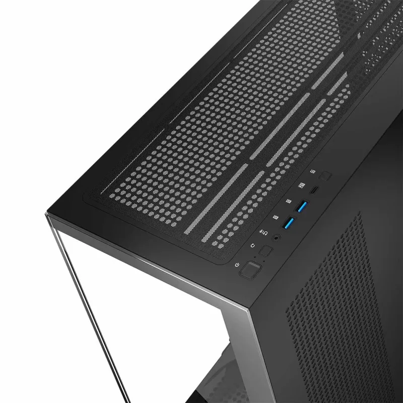 Obudowa Modecom Volcano Stellar ARGB MIDI NF, czarna | PartsPC.pl