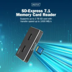 Stacja dokująca DIGITUS USB-C 3.2 Gen2 dla dysków SSD | PartsPC.pl