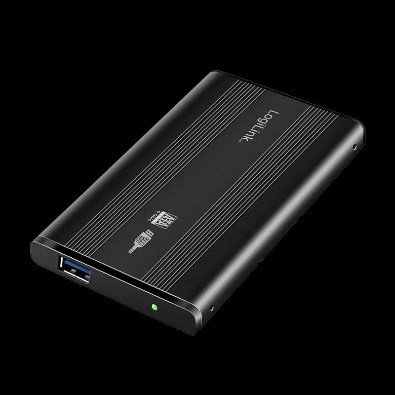 Obudowa na dysk LogiLink UA0106 2.5" SATA USB 3.0, czarna | PartsPC.pl