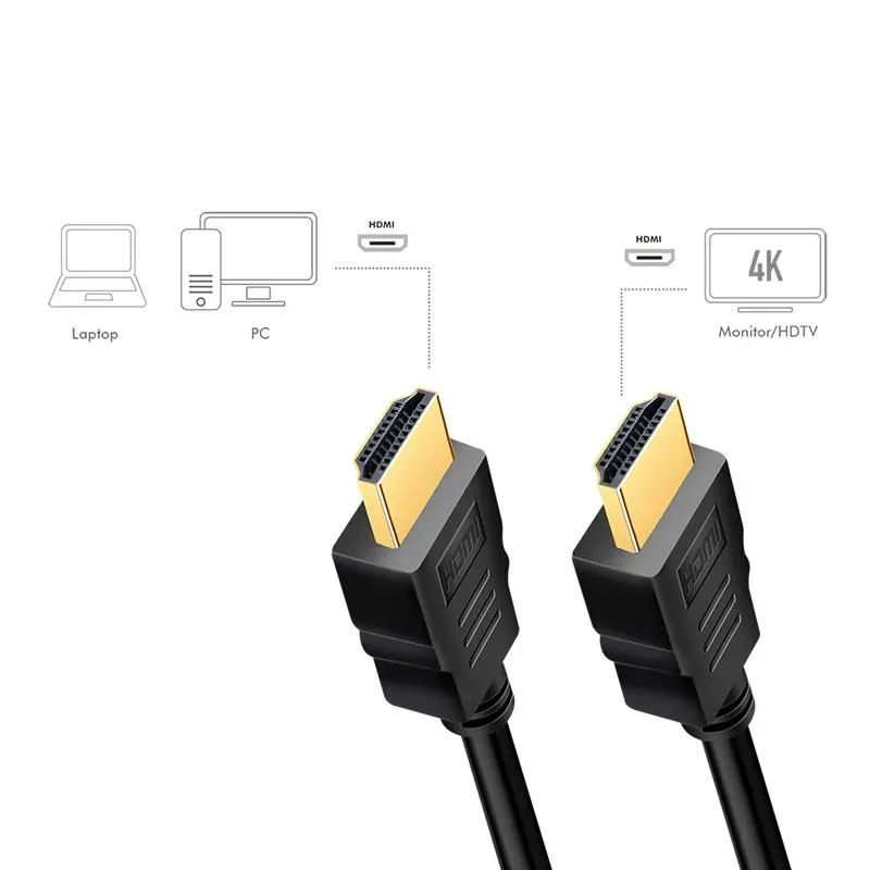 Kabel HDMI LogiLink CH0100 v2.0, CCS, czarny, 1m | PartsPC.pl