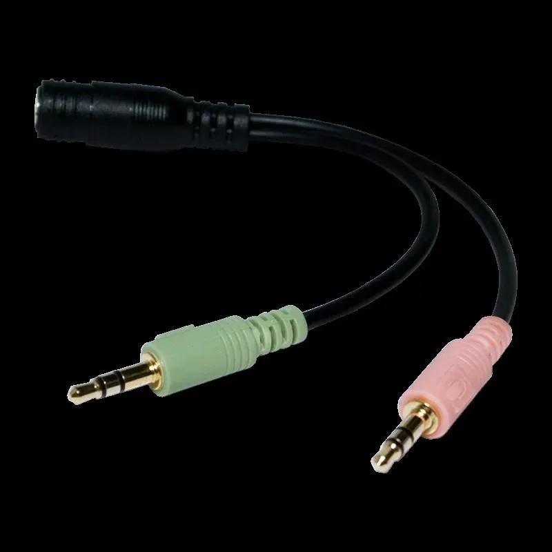 Adapter audio stereo LogiLink CA0020 3,5mm jack (F) 2x | PartsPC.pl