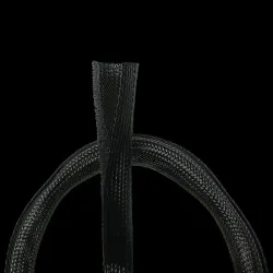 Organizer kabli LogiLink KAB0006 elastyczny 1,8m czarny | PartsPC.pl