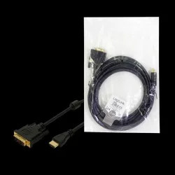 Kabel HDMI - DVI-D LogiLink CH0015 5m | PartsPC.pl