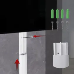 Listwa maskująca do kabli Maclean MC-814 W, 62x20x750mm, | PartsPC.pl