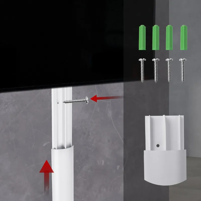 Listwa maskująca do kabli Maclean MC-814 W, 62x20x750mm, | PartsPC.pl