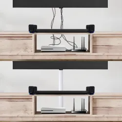 Listwa maskująca do kabli Maclean MC-814 W, 62x20x750mm, | PartsPC.pl