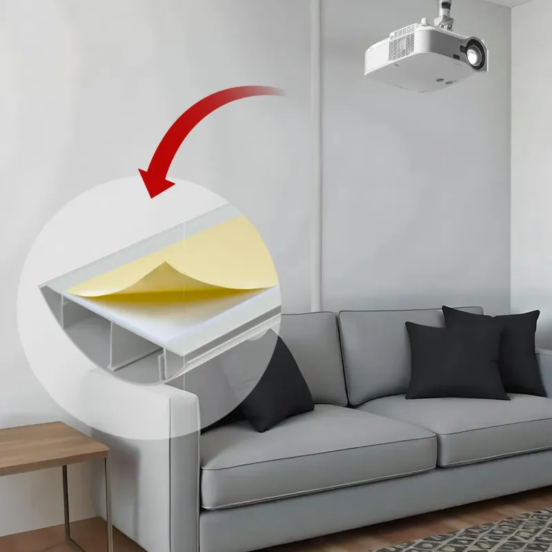 Listwa maskująca do kabli Maclean MC-814 S, 62x20x750mm... | PartsPC.pl