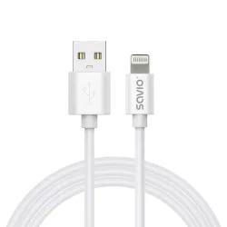 Kabel USB-A do Lightning SAVIO CL-193 2m | PartsPC.pl