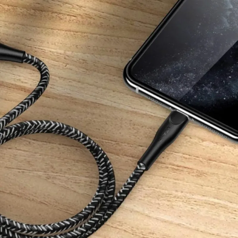 Kabel USB Usams U41 USB-C 1m czarny | PartsPC.pl