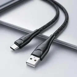 Kabel USB Usams U41 USB-C 1m czarny | PartsPC.pl