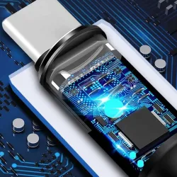 Kabel USB Usams U5 USB-C 1,2m czerwony | PartsPC.pl