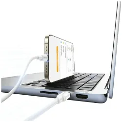 Kabel USB Usams U90 USB-C 1m 60W Fast Charge biały | PartsPC.pl