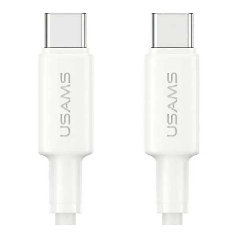 Kabel USB Usams U90 USB-C 1m 60W Fast Charge biały | PartsPC.pl