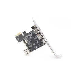 Kontroler Firewire (400) DIGITUS PCI Express, 3xZew. | PartsPC.pl